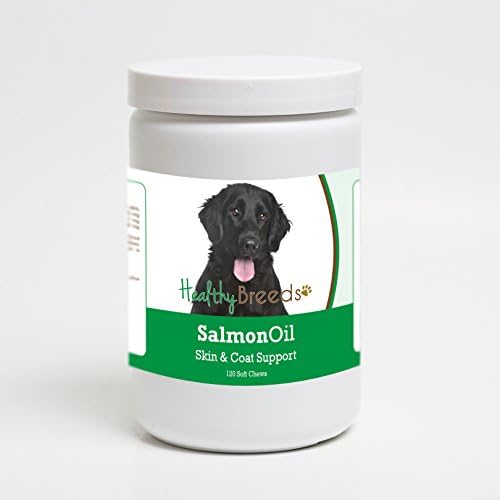 Healthy Breeds Flat Coated Retriever Salmon Oil Soft Chews 120 Count