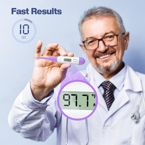 Bundle of Rectal Thermometers, Oral Thermometer for Adults