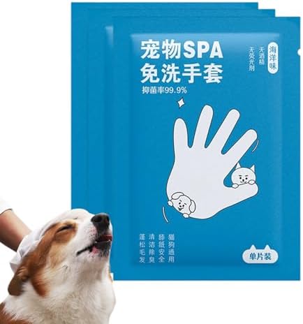 Cat Bath Wipes Non Rinse Grooming Wipes