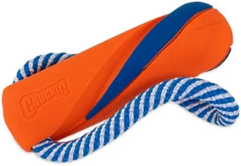 Chuckit! Ultra Bumper Tug Dog Toy,Orange,Medium