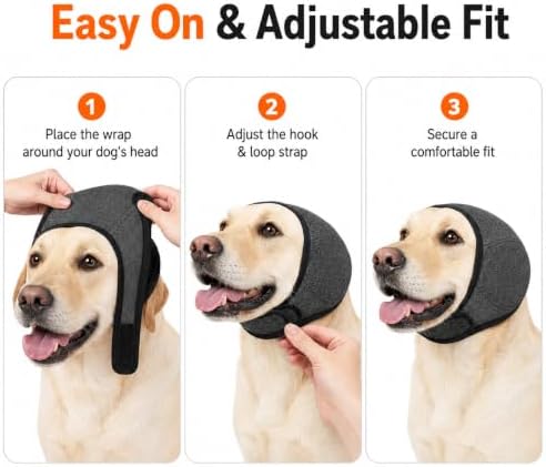Dog Ear Muffs for Noise Protection, Anxiety Relief & Ear Care(S)
