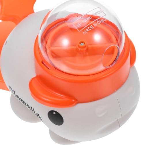 Interactive Pet Treat Dispenser Dog Whale Shaped Slow Feeder for Training with Press and Rotate Design Portable and Convenient for Home Use