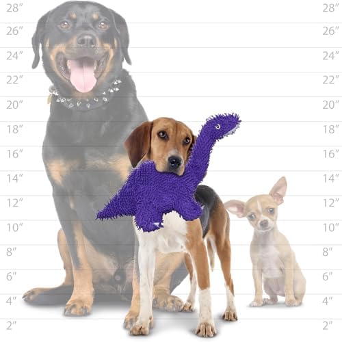 MIGHTY® 2 Pack Microfiber Medium Brachiosaurus Dog Toys