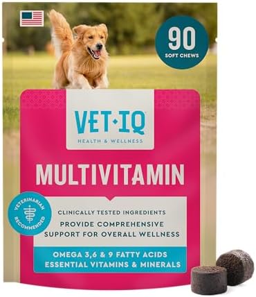 VetIQ Multivitamin for Dogs, Brain, Immune & Digestive, 90ct