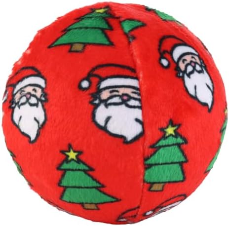MIGHTY Tuffy 2 Pack Medium Ball Ultra Durable Plush Dog Toy
