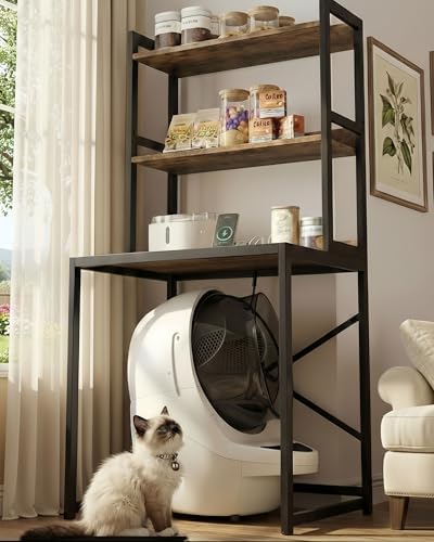Heybly Litter Box Enclosure for Self-Cleaning Robot 3 & 4, HCLB001SR