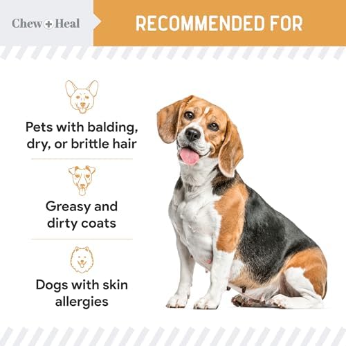 Wild Caught Fish Oil for Dogs, 300mg - 360 Omega 3 Softgel Capsules