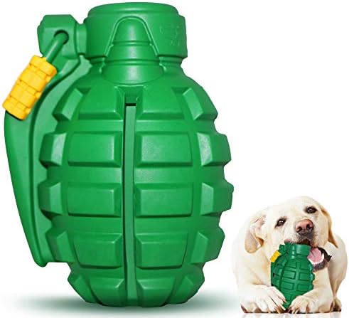 Dog Chew Toys for Aggressive Chewers,Food Grade Non-Toxic Dental Pet Toy,Tough Durable Indestructible Dog Toys for Small Medium Large Dogs.Green