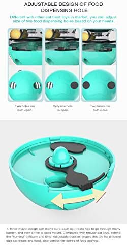 Interactive Cat Toy Tumbler for Indoor Cats