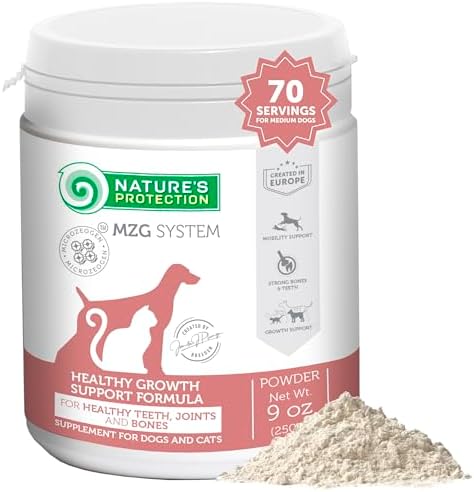 Nature's Protection Bones & Teeth Supplement Powder for Puppies, 9oz