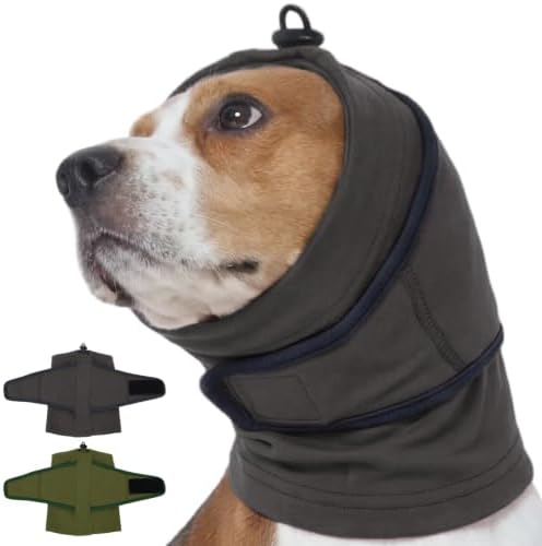 Nanaki Dog Calming Hoodie for Noise Protection, Firework, Thunderstorm