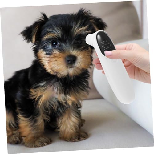 Rechargeable White Thermometer Non Contact Ear Pet for Cats Dogs