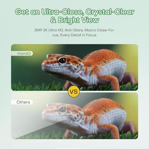3MP Aquarium Reptile Camera Window Pet Security Camera