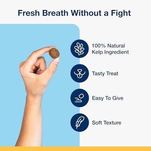 ProDen PlaqueOff Dental Soft Chews with Natural Kelp for Dogs - 90 Ct