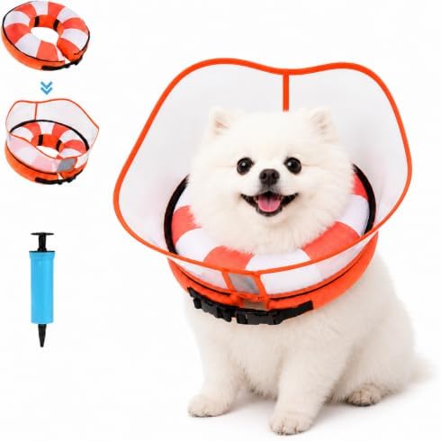 Avont 2-in-1 Dog Cone S Swimring Shield