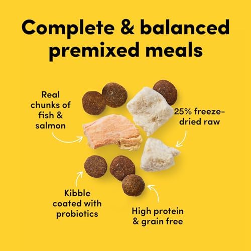 RawMix 50 Fish Freeze-Dried Dog Food, 2 lb