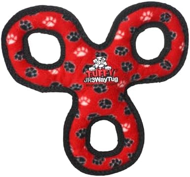 TUFFY® : 3Way Tug Dog Toy: Ultra Durable Plush Toy with Multiple Layers & Reinforced Seams, Washable and Floats, Original Construction