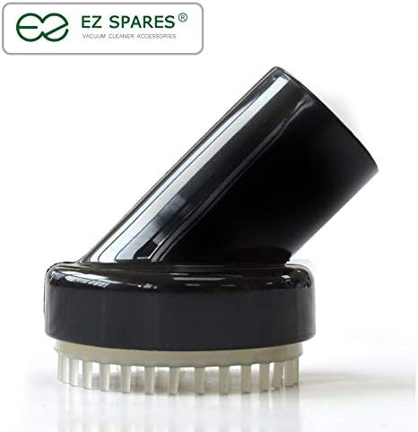 EZ SPARES 32mm Pet Grooming Vacuum Brush for Dogs and Cats, Soft PVC Brush