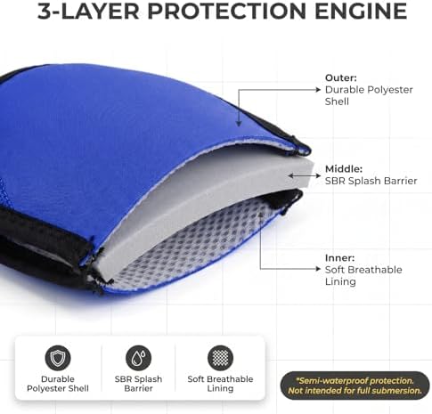 Dog Ear Covers for Bath,Dog Ear Muffs Noise Reduction Anxiety Relief