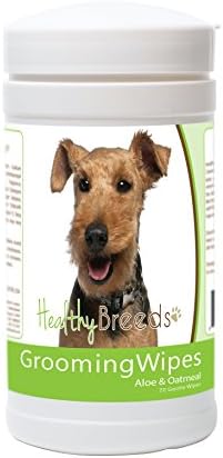 Healthy Breeds Welsh Terrier Grooming Wipes 70 Count