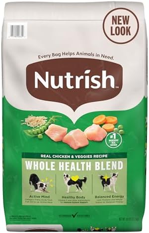 Nutrish Dry Dog Food, Real Chicken & Veggies, 28 lb. Bag (Rachael Ray)