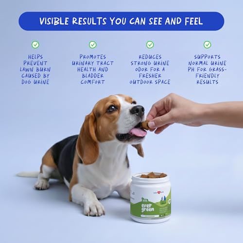 Grass Burn Spot Chews - Dog Urine Neutralizer & Lawn Protector