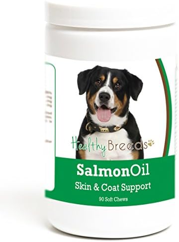 Healthy Breeds Entlebucher Mountain Dog Salmon Oil Soft Chews 90 Count