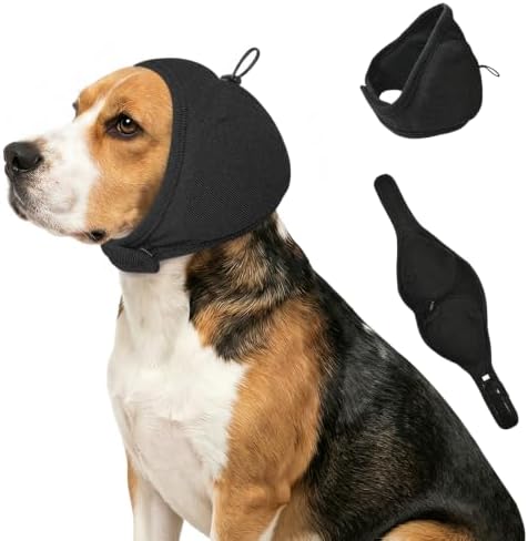 Dog Ear Cover, Dog Ear Muffs Noise Protection, S Gray