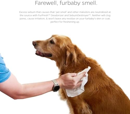 Pet Parents Dog All Purpose + Skin & Coat WiPees 100 All Natural Cleaning & Moisturizing Dog Wipes for Paws, Folds & Fur, Daily Pet Wipes for Skin & Coat Health (Calming, 100ct)