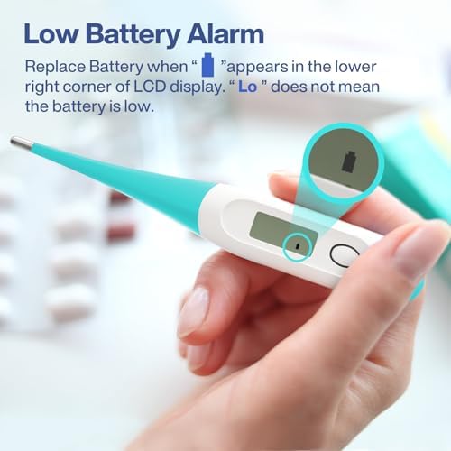 Bundle of Rectal Thermometers, Oral Thermometer for Adults
