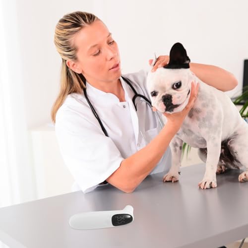 Rechargeable Non-Contact Pet Ear Thermometer for Cats, Accurate Measurement