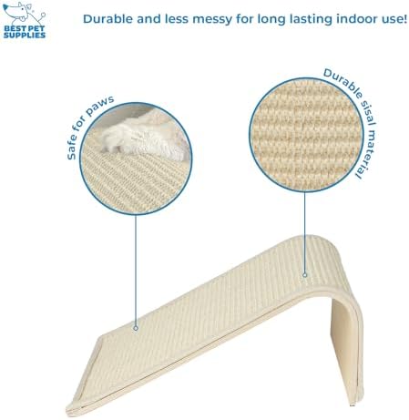 Best Pet Supplies Catify Cat Scratching Ramp - Beige
