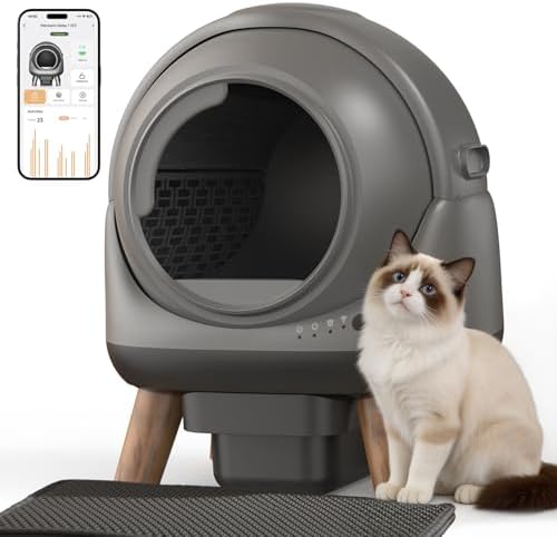 Smart G1 Automatic Self Cleaning Cat Litter Box for Multiple Cats