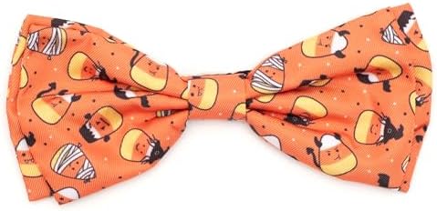 THE WORTHY DOG Halloween Patterns Pet Bow Ties for Dogs & Cats, Ghouls