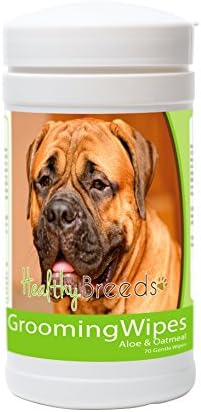 Healthy Breeds Bullmastiff Grooming Wipes 70 Count