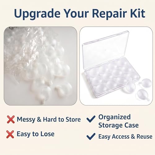 Premium Dog Squeaker Replacement 15 Pack – Squeakers for Dog Toys, 40mm Sizes, DIY Pet Toy Repair Insert, Replacement Squeaky Noise Maker