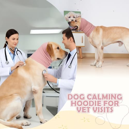 Dog Calming Hoodie No Shake Anxiety Relief Quiet Ears for Dogs