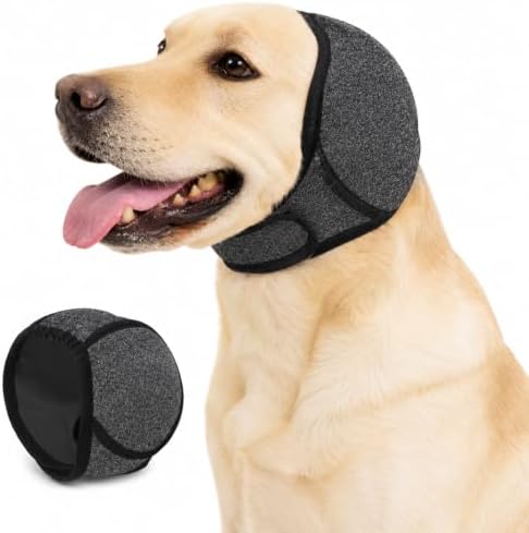 Dog Ear Muffs for Noise Protection, Anxiety Relief & Ear Care(S)(M)