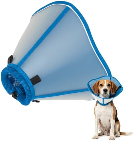 Dog Cone Collar After Surgery,Adjustable Soft Dog Cone