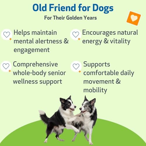 Pet Wellbeing Old Friend for Dogs - Senior Immune & Cognitive, 4 oz