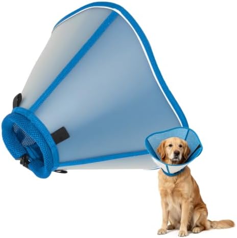 Dog Cone Collar After Surgery,Adjustable Soft Dog Cone