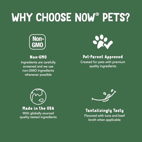 NOW Pet Health, Joint Support Supplement, Formulated for Cats & Dogs, NASC Certified, 90 Chewable Tablets