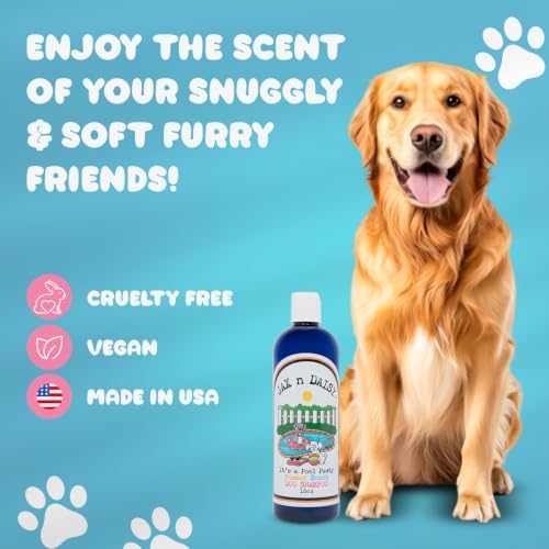 Jax n Daisy it s a Pool Pawty Summer Scent Dog Conditioner Essential Oil Conditioner for Dogs Gentle Dog Hair Cruelty Free Vegan Fur Made in the USA 16oz