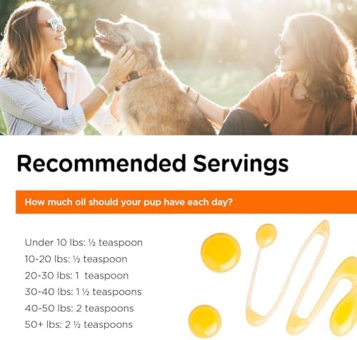Nutri-Vet Fish Oil for Dogs, Omega 3 Skin & Coat, Dog Fish Oil, 16oz