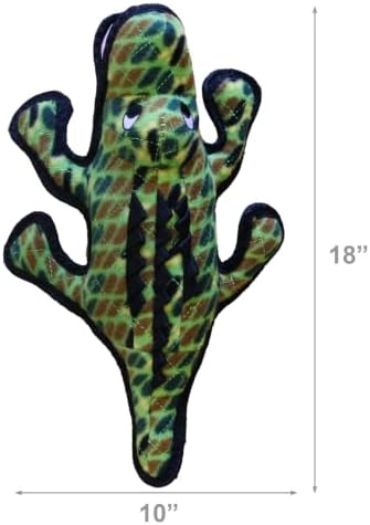 TUFFY® 2 Pack Alligator Hammerhead Ultra Durable Plush Dog Toys