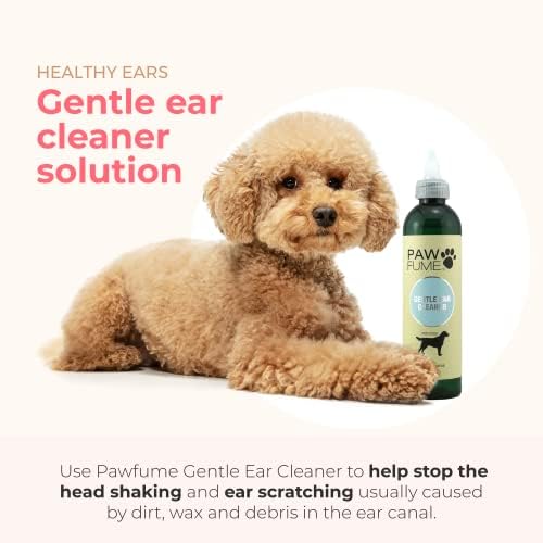 Paw Fume Gentle Ear Cleaner for Dogs + Dog Shampoo and Conditioner
