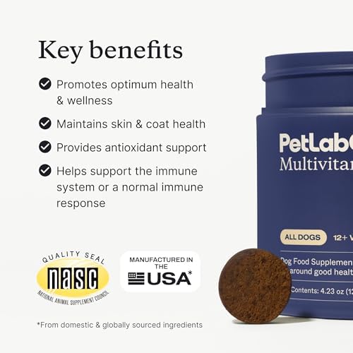 PetLab Co. 22-in-1 Multivitamin Chews, 2-Pack, Pork Flavor