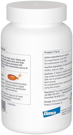 Pet Protect Omega-3 Supplement for Medium & Large Dogs, 250ct