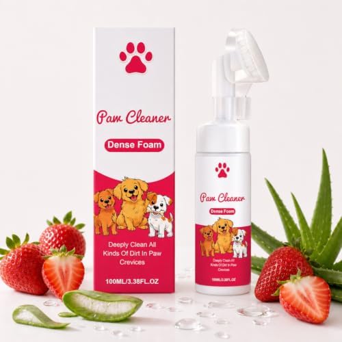 Dog Paw Cleaner Foam for Dogs & Cats, Gentle Formula for Sensitive Paws