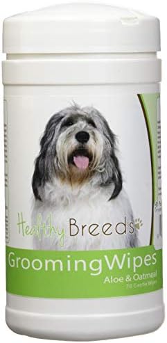 Healthy Breeds Polish Lowland Sheepdog Grooming Wipes 70 Count